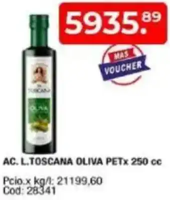 Maxiconsumo Ac. l.toscana oliva pet oferta