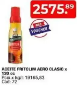 Maxiconsumo Aceite fritolim aero clasic oferta