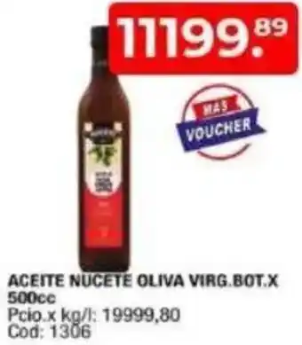 Maxiconsumo Aceite nucete oliva virg.bot. oferta