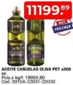 Maxiconsumo Aceite cañuelas oliva pet oferta