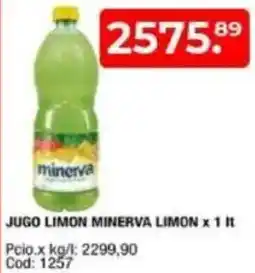 Maxiconsumo Jugo limon minerva limon oferta