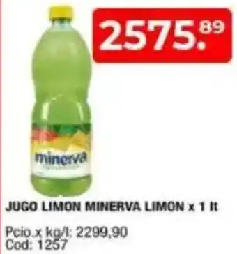 Maxiconsumo Jugo limon minerva limon oferta