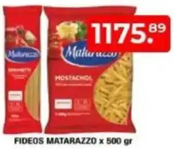 Maxiconsumo Matarazzo fideos oferta