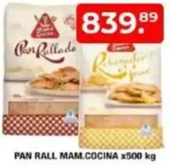 Maxiconsumo Pan rall mam.cocina oferta