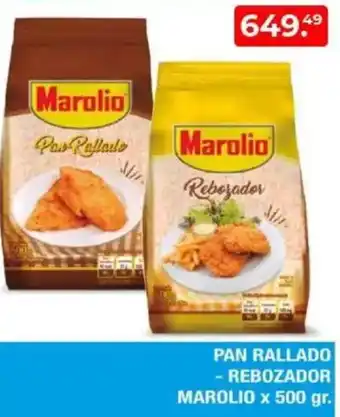 Maxiconsumo Marolio pan rallado - rebozador oferta