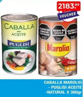 Maxiconsumo Caballa marolio oferta