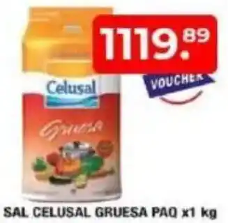 Maxiconsumo Sal celusal gruesa paq oferta