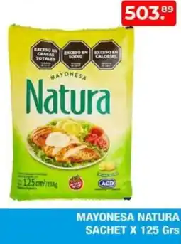 Maxiconsumo Natura sachet mayonesa oferta