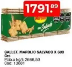 Maxiconsumo Marolio salvado gallet. oferta