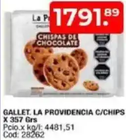 Maxiconsumo La providencia c/chips gallet. oferta