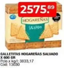 Maxiconsumo Hogareñas salvado galletitas oferta