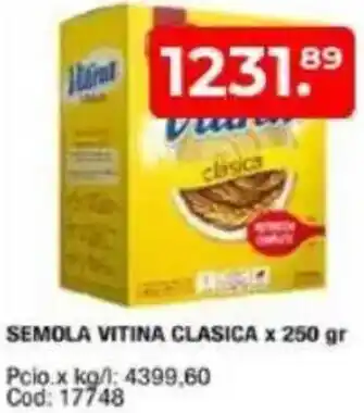 Maxiconsumo Semola vitina clasica oferta