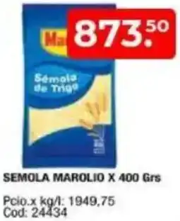 Maxiconsumo Marolio semola oferta