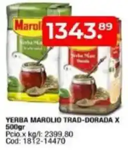 Maxiconsumo Yerba marolio trad-dorada oferta