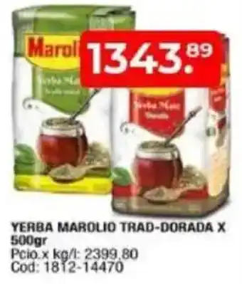 Maxiconsumo Yerba marolio trad-dorada oferta