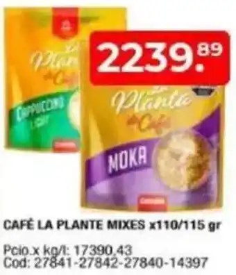 Maxiconsumo Café la plante mixes oferta