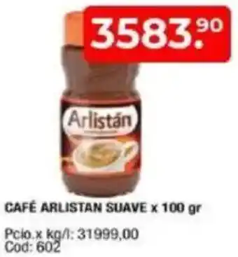 Maxiconsumo Arlistan suave café oferta