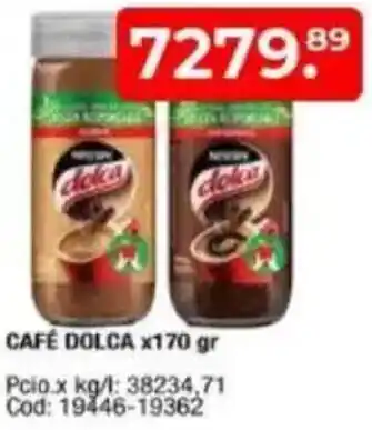 Maxiconsumo Dolca café oferta