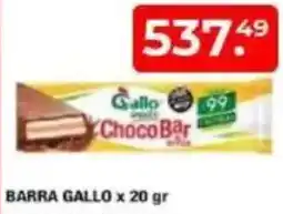 Maxiconsumo Gallo barra oferta