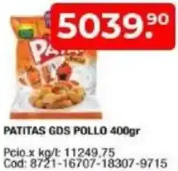 Maxiconsumo Patitas gds pollo oferta