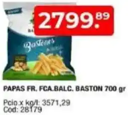 Maxiconsumo Baston papas fr. fca.balc. oferta