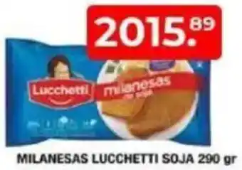 Maxiconsumo Lucchetti soja milanesas oferta