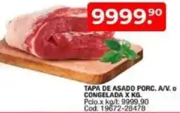 Maxiconsumo Tapa de asado porc. a/v. o congelada oferta