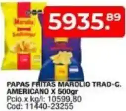 Maxiconsumo Papas fritas marolio trad-c. americano oferta