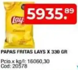 Maxiconsumo Lays papas fritas oferta