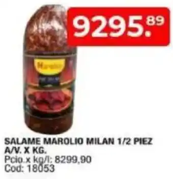 Maxiconsumo Salame marolio milan oferta