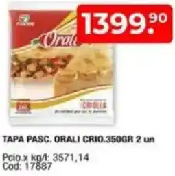 Maxiconsumo Tapa pasc. orali crio. oferta