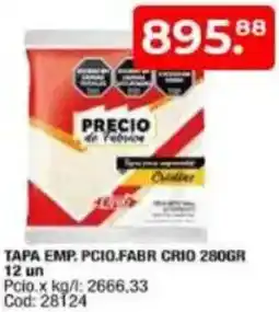 Maxiconsumo Tapa emp. pcio.fabr crio oferta