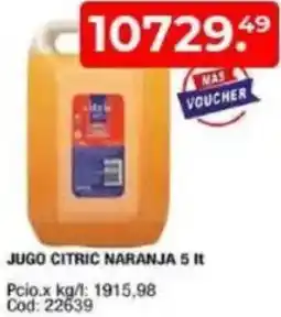 Maxiconsumo Jugo citric naranja oferta