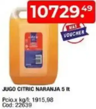 Maxiconsumo Jugo citric naranja oferta