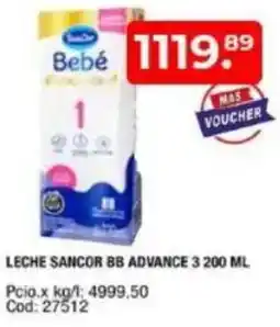 Maxiconsumo Leche sancor bb advance 3 oferta