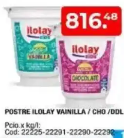 Maxiconsumo Postre ilolay vainilla / cho/ddl oferta