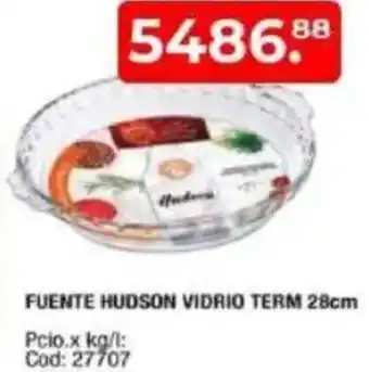 Maxiconsumo Fuente hudson vidrio term oferta