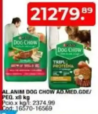 Maxiconsumo Alanim dog chow ad.med.gde/ peq. oferta