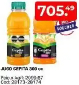 Maxiconsumo Jugo cepita oferta