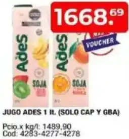 Maxiconsumo Ades jugo oferta