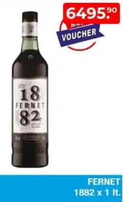 Maxiconsumo FERNET 1882 oferta