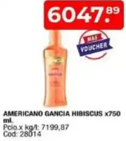 Maxiconsumo Hibiscus americano gancia oferta