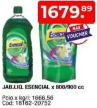 Maxiconsumo Esencial jab.liq. oferta