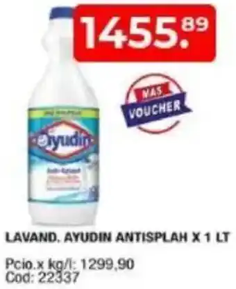 Maxiconsumo Ayudin antisplah lavand. oferta