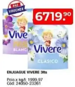 Maxiconsumo Vivere enjuague oferta