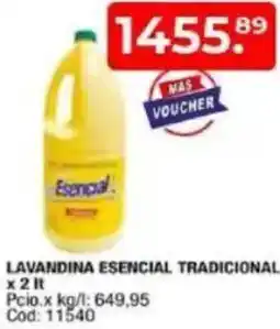 Maxiconsumo Esencial tradicional lavandina oferta