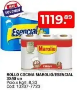 Maxiconsumo Rollo cocina marolio/esencial oferta