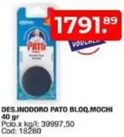 Maxiconsumo Des.inodoro pato bloq.mochi oferta