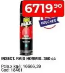 Maxiconsumo Insect. raid hormig. oferta