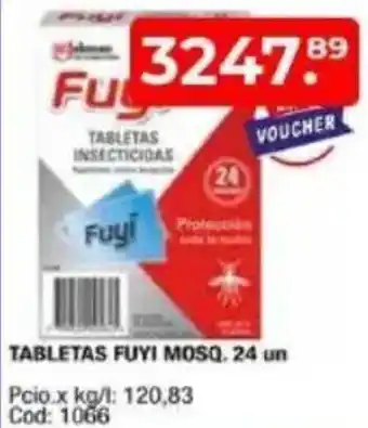 Maxiconsumo Tabletas fuyi mosq. oferta